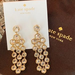 Kate Spade Subtle Sparkle Chandelier Earrings
